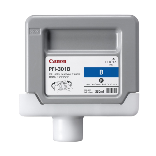 CANON PFI-301B SERBATOIO BLU PER IPF9XOO-8XOO-SERIE S 330ML (1494B001AA)